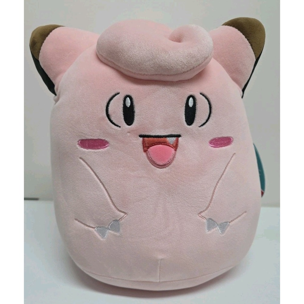 New Squishmallows Pokemon Clefairy 10-Inch‎ Plush Toy Official Kellytoy Kid